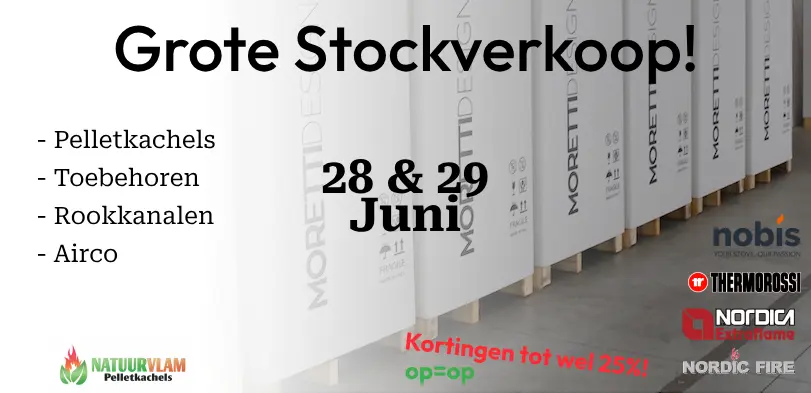 Stockverkoop 28 - 29 Juni 2024